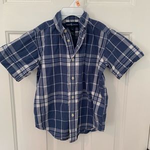Ralph Lauren Boy’s Button-Up Short Sleeve Shirt